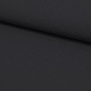 Tessuto tinta unita Panama stretch MIG61 grafite chiara, altezza 150 cm