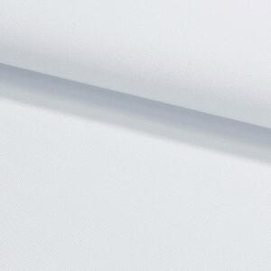 Tessuto tinta unita Panama stretch MIG01 bianco, altezza 150 cm