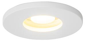 Set di 6 faretti da incasso moderni bianchi per bagno - Shed