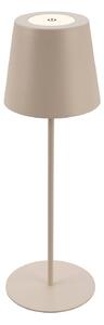 Briloner Lampada LED da tavolo 7508011, beige, 2.700 K IP44 touch dimmer