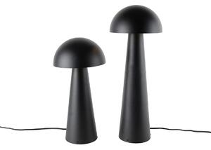 Set van 2 smart buiten vloerlampen zwart 50 cm en 65 cm - Mushroom