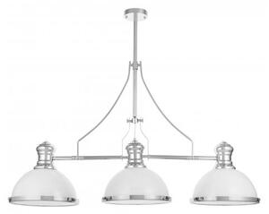 Lampadario Mezza Cupola Industriale Calmanera Paralume Metallo Nero Eglo