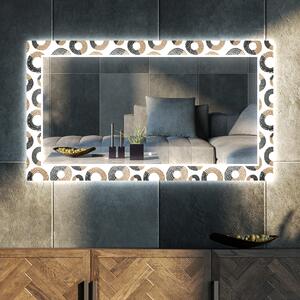 Specchio decorativo retroilluminato a LED per il salone