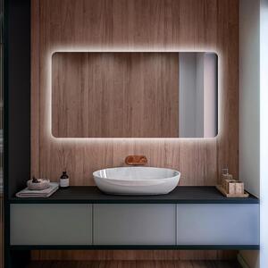 Specchio da bagno su misura L105 lucido