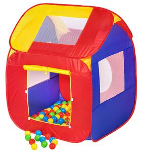 Tectake 400729 tenda gioco per bambini con 200 palline - colorato