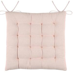 Cuscino decorativo quadrato rosato