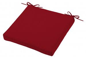 Cuscino quadrato rosso Galette