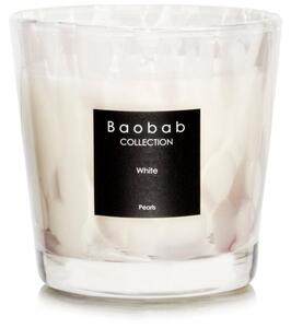 Baobab Pearls White candela profumata 8 cm