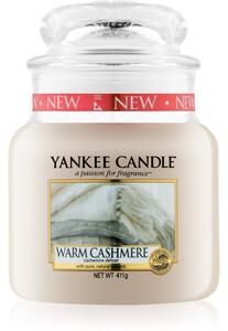 Yankee Candle Warm Cashmere candela profumata Classic grande 411 g