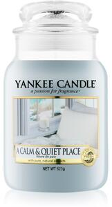 Yankee Candle A Calm & Quiet Place candela profumata Classic grande 623 g