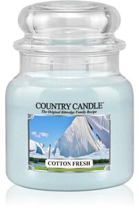 Country Candle Cotton Fresh candela profumata 453 g