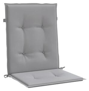 Coprisedia VidaXL cuscino per sedia con schienale basso 100 x 50 x 3 cm