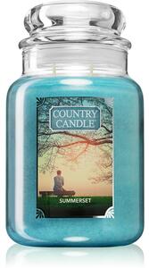 Country Candle Summerset candela profumata grande 652 g
