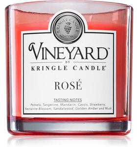 Kringle Candle Vineyard Rosé candela profumata 737 g