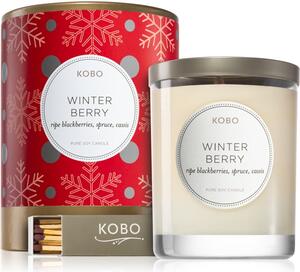 KOBO Holiday Winter Berry candela profumata 312 g