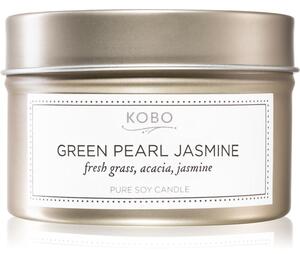 KOBO Coterie Green Pearl Jasmine candela profumata in lattina 113 g