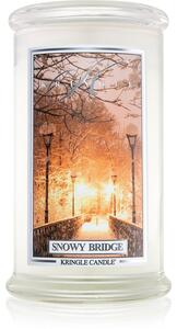 Kringle Candle Snowy Bridge candela profumata 624 g