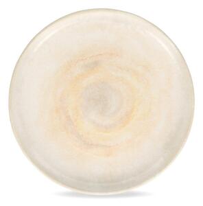 Piatto da dolce beige in gres ø 22 cm Aquarel – S|P Collection