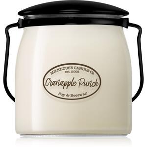 Milkhouse Candle Co. Creamery Cranapple Punch candela profumata Butter Jar 454 g