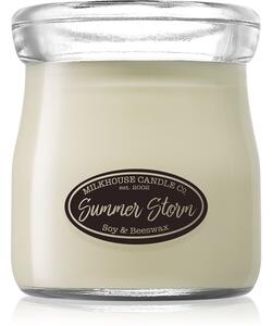 Milkhouse Candle Co. Creamery Summer Storm candela profumata Cream Jar 142 g