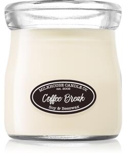 Milkhouse Candle Co. Creamery Coffee Break candela profumata Cream Jar 142 g