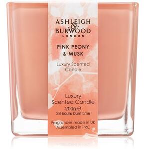 Ashleigh & Burwood London Life in Bloom Pink Peony & Musk candela profumata 200 g