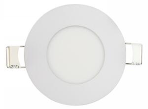 Pannello LED 3W - Rotondo - foro ø68mm - da incasso Colore Bianco Naturale 4.000-4.500K