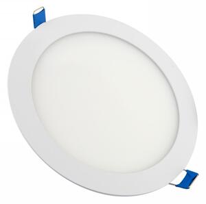 Pannello LED 12W - Rotondo - foro ø155mm - da Incasso Colore Bianco Caldo 2.700-3.200K