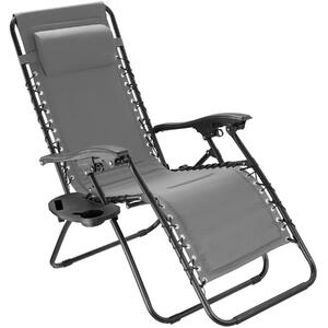 Tectake 403872 sedia da giardino matteo - grigio