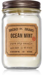 KOBO Broad St. Brand Ocean Mint candela profumata (Apothecary) 360 g