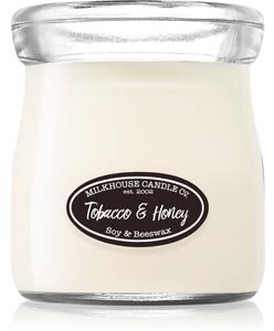 Milkhouse Candle Co. Creamery Tobacco & Honey candela profumata 142 g