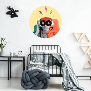 INSPIO-Adesivo in tessuto - Adesivi da parete per adolescenti da una vostra foto