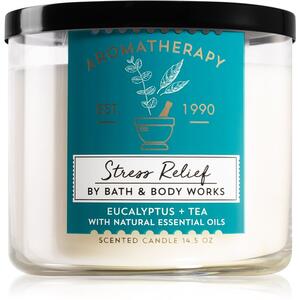 Bath & Body Works Aromatherapy Eucalyptus & Tea candela profumata 411 g