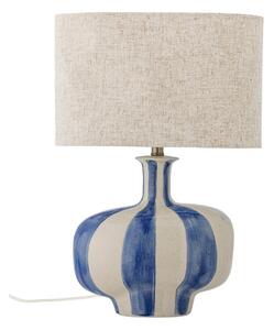 Lampada da tavolo in ceramica con paralume in tessuto (altezza totale 46 cm) Alida – Bloomingville