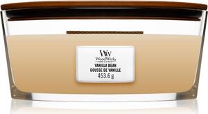 Woodwick Vanilla Bean candela profumata con stoppino in legno (hearthwick) 453,6 g