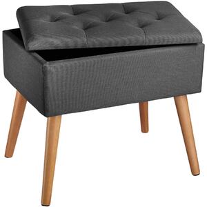Tectake 403961 panchina ranya - grigio scuro