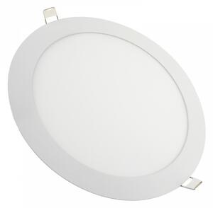 Pannello LED 18W - DIMMERABILE - foro ø205mm - da incasso Colore Bianco Caldo 3.000K