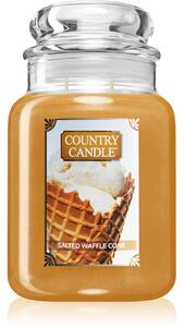 Country Candle Salted Waffle Cone candela profumata 680 g