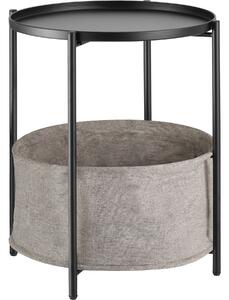 Tectake 404190 tavolino canterbury 45,5 x 45,5 x 53 cm - nero
