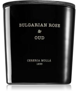 Cereria Mollá Boutique Bulgarian Rose & Oud candela profumata 600 g