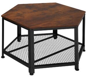 Tavolino tectake® Norwich 86,5 x 75 x 46,5 cm