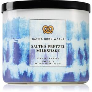 Bath & Body Works Salted Pretzel Milkshake candela profumata 411 g