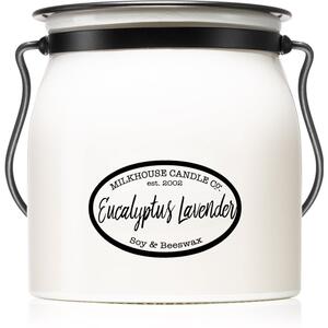 Milkhouse Candle Co. Creamery Eucalyptus Lavender candela profumata Butter Jar 454 g