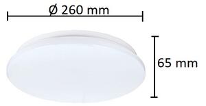 Plafoniera LED Tonda da esterno 18W IP44 Colore Bianco Freddo 6.000-6.500K