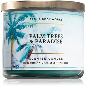 Bath & Body Works Palm Trees and Paradise candela profumata 411 g