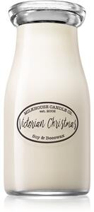 Milkhouse Candle Co. Creamery Victorian Christmas candela profumata Milkbottle 227 g