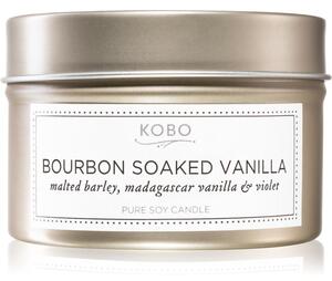 KOBO Natural Math Bourbon Soaked Vanilla candela profumata in lattina 113 g