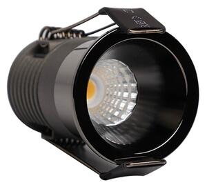 Faretto LED Nero da incasso 5W CCT - UGR11 - CRI95 - 115lm/W - foro Ø35mm Colore del corpo Nero