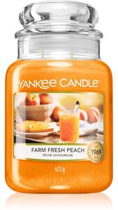 Yankee Candle Farm Fresh Peach candela profumata 623 g