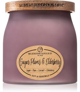 Milkhouse Candle Co. Sentiments Sugar Plums & Elderberry candela profumata 454 g